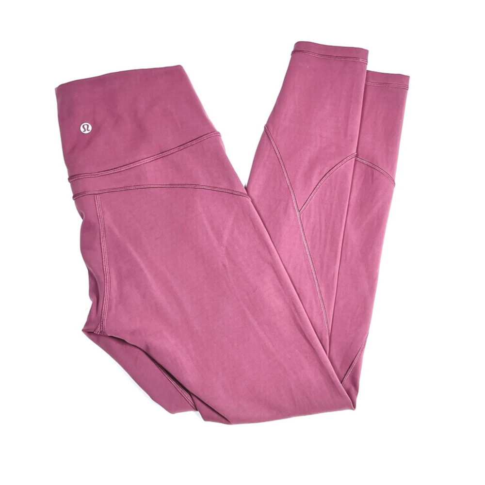 Lululemon Leggings Size 4 Dusty Pink Athletic - Picture 1 of 5